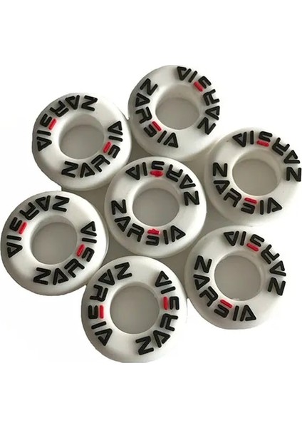 Beyaz Stil Tenis Titreşim Sönümleyicileri Tenis Raketi Sönümleyicileritenis Raketi Amortisörleri (Yurt Dışından)