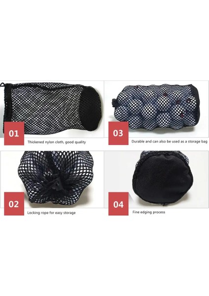 Orta Stil Golf Net Çanta Çanta Saklama Topu Çanta Naylon Örgü Çanta Eğitim Depolama Çuval Voleybol Topu Net Çanta Açık Spor Aksesuarları (Yurt Dışından) fırsatları