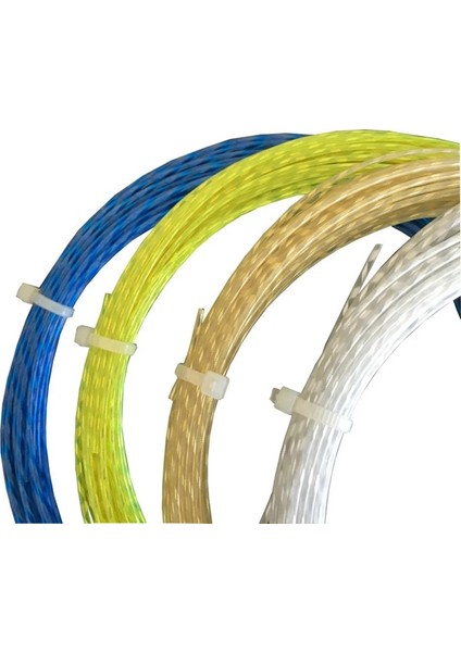 Yeşil Stil Perakende Owerti Flash Naylon Tetring Ultifilament Tenis Raketleri String 12M Line (Yurt Dışından)
