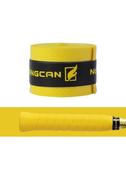 Sarı Stil Fangcan Tenis Overgrip Ter Emme Bandı Sarma Padel Grip Tenis Absorpsiyon Tutma Bandı Olta Overgrip (Yurt Dışından)