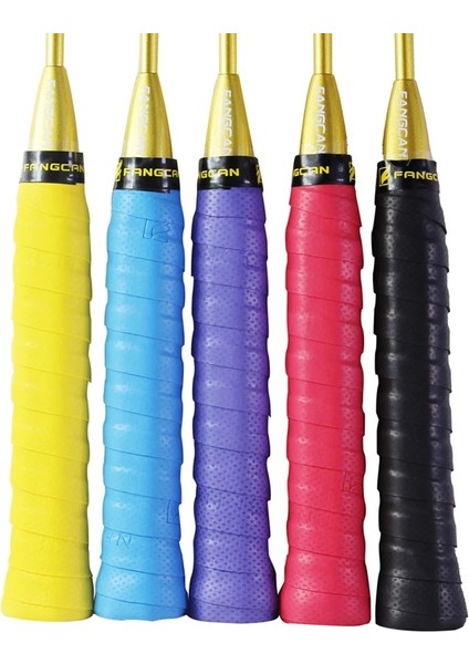 Sarı Stil Fangcan Tenis Overgrip Ter Emme Bandı Sarma Padel Grip Tenis Absorpsiyon Tutma Bandı Olta Overgrip (Yurt Dışından) indirimleri