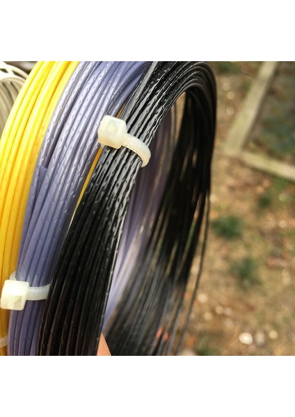 Siyah Stil Gh Li Gökkuşağı Tetring Yumuşak Duygu Tenis Raketleri Dize (Yurt Dışından) fırsatları