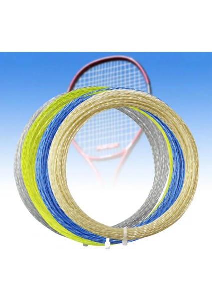 Floresan Sarı Tarzı High Elasticity Multifilament Tennis Rackets String Line For Training (Yurt Dışından) indirimleri