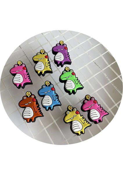 Yeşil Stil Artoon Dinozor Tenis Raketi Titreşim Sönümleyiciler Tenis Raketi Amortisör (Yurt Dışından) fırsatları