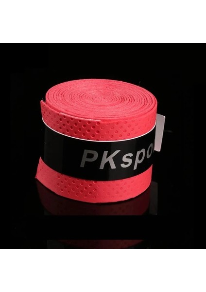 30KIRMIZI Stil Universal Tennis Racket Tape, Badminton Racket Tape, Fishing Rod Non-Slip Sweat Absorbing Tapea Variety Of Color (Yurt Dışından)
