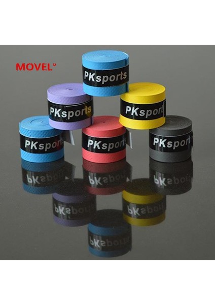 30KIRMIZI Stil Universal Tennis Racket Tape, Badminton Racket Tape, Fishing Rod Non-Slip Sweat Absorbing Tapea Variety Of Color (Yurt Dışından)