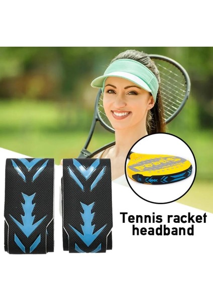 Plaj Tenis Raketi Koruma Bandı Kafa Bant Koruyucu Için Powerti 3D Teaddle Başkanı Bant (Yurt Dışından) fırsatları