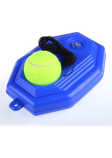 Mavi Stil Elastik Halat Topu Uygulaması ile Ağır Hizmet Tipi Tenis Eğitim Yardımcıları Tabanı Kendinden Görevli Ribaund Tenis Antrenörü Ortağı Müsabaka Cihazı (Yurt Dışından)