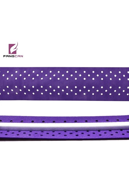 Siyah Stil Fangcan Fangcan Delikli Tenis Tutma Bandı Badminton Squash Paddle Raket Için Kaymaz Ter Bandı Overgrip (Yurt Dışından) fırsatları