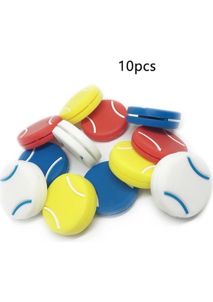 Kırmızı Stil Raket Kapalı Spor Teock Emici Yumuşak Silikon Mini Kaymaz Raket Titreşim Sönümleyiciler Personel Aksesuarları (Yurt Dışından) fırsatları