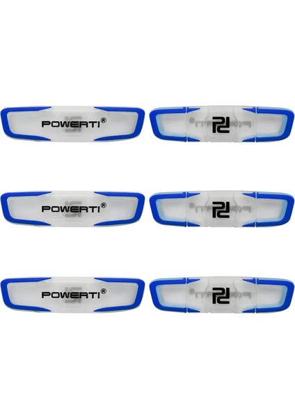 Mavi Stil 6pcs Tennis Racket Damper Silicone Shock-Absorbing Tennis Damper Non-Slipping Tennis Gadgets (Yurt Dışından)