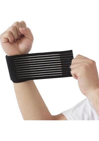 Renk Stili 1 Adet Spor Salonu Elastik Spor Bilekliği Fitness Eğitim Destek Bilekliği, Karpal Tüpü Sarmak Için Kullanılan, Pamuktan Yapılmış (Yurt Dışından) indirimleri
