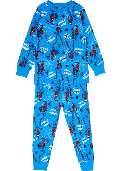 Spiderman Erkek Çocuk Pijama Takımı