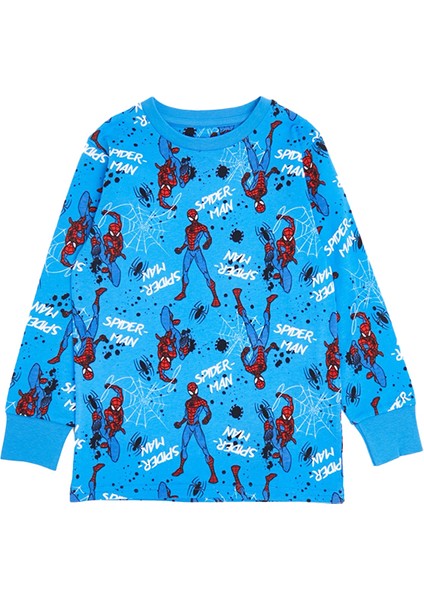 Spiderman Erkek Çocuk Pijama Takımı