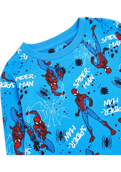 Spiderman Erkek Çocuk Pijama Takımı