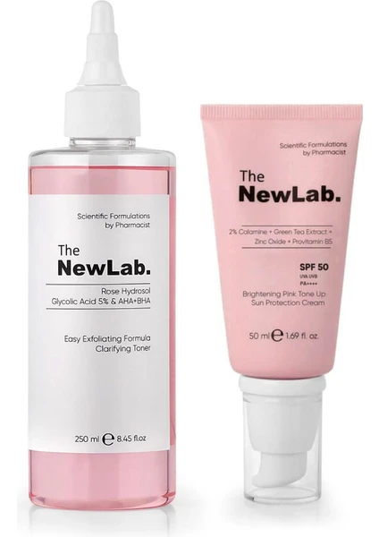 The Newlab. Aydınlatıcı, Canlandırıcı Ve Güneş Koruyucu Bakım Seti