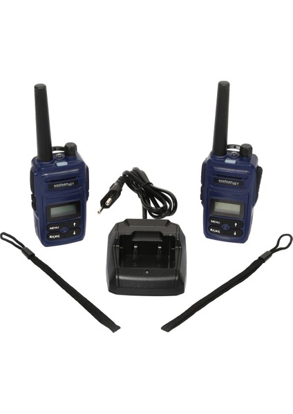PM-985 PMR PİL VE ŞARJ DAHİL İKİLİ EL TELSİZİ (12 KM)(16 KANAL + 121 ALT KANAL) modelleri