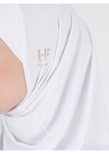 Düz Logo Hijab Hf - Premium Spor Günlük Başörtüsü Hazır Konforlu Tesettür Hijab Bone modelleri