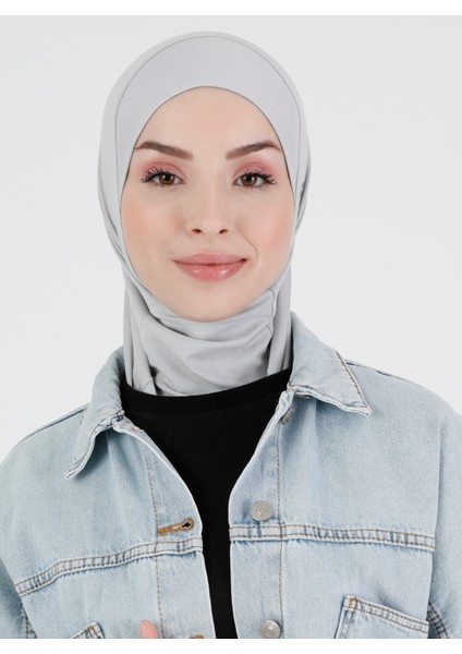 Düz Logo Hijab Hf - Premium Spor Günlük Başörtüsü Hazır Konforlu Tesettür Hijab Bone modelleri