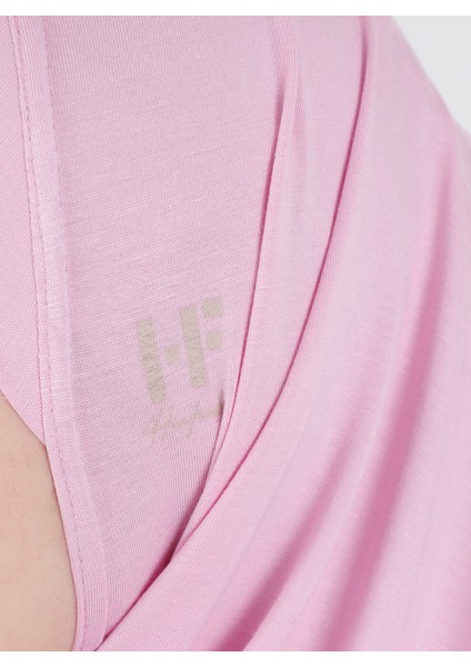 Düz Logo Hijab Hf - Premium Spor Günlük Başörtüsü Hazır Konforlu Tesettür Hijab Bone fırsatları