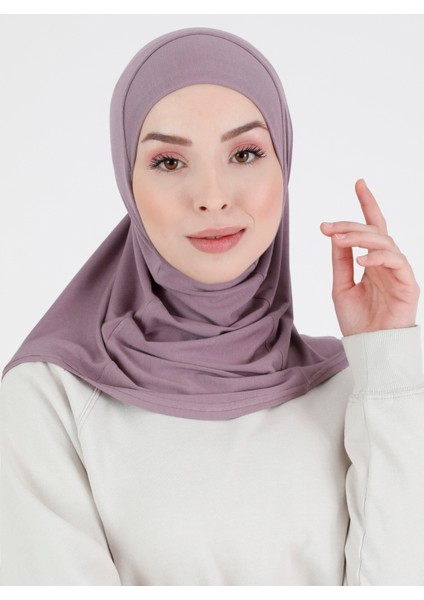 Düz Logo Hijab Hf - Premium Spor Günlük Başörtüsü Hazır Konforlu Tesettür Hijab Bone fiyatları