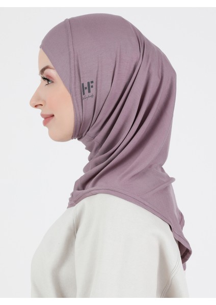 Düz Logo Hijab Hf - Premium Spor Günlük Başörtüsü Hazır Konforlu Tesettür Hijab Bone modelleri