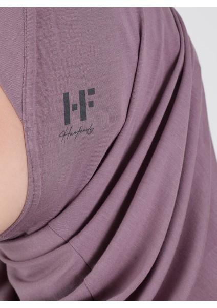 Düz Logo Hijab Hf - Premium Spor Günlük Başörtüsü Hazır Konforlu Tesettür Hijab Bone fırsatları