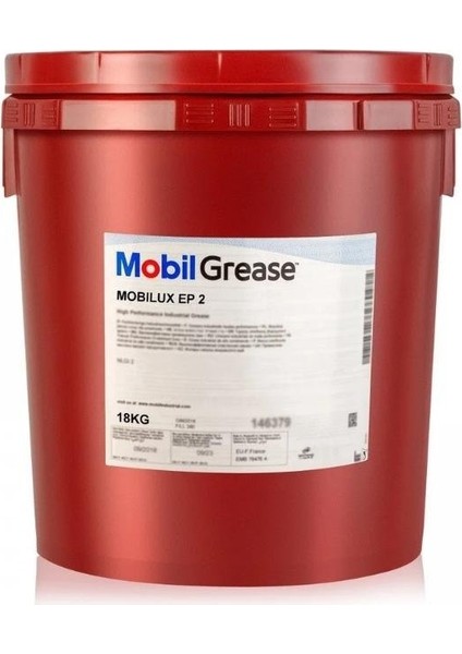 Mobilux Ep 2 Ekstrem Basınç Korumalı Genel Amaçlı Gres - 18 Kg.