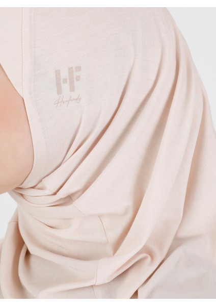 Düz Logo Hijab Hf - Premium Spor Günlük Başörtüsü Hazır Konforlu Tesettür Hijab Bone modelleri