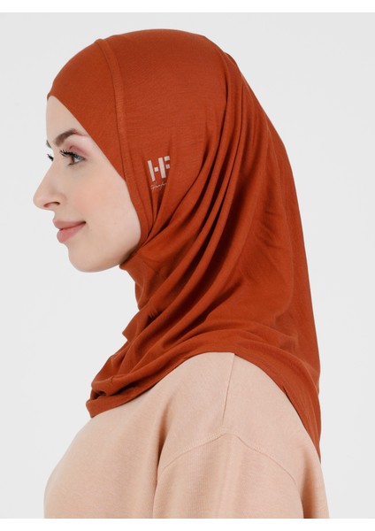 Düz Logo Hijab Hf - Premium Spor Günlük Başörtüsü Hazır Konforlu Tesettür Hijab Bone modelleri