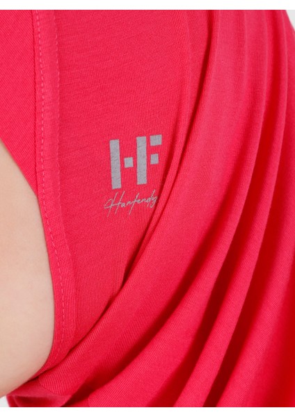 Düz Logo Hijab Hf - Premium Spor Günlük Başörtüsü Hazır Konforlu Tesettür Hijab Bone modelleri