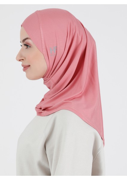 Düz Logo Hijab Hf - Premium Spor Günlük Başörtüsü Hazır Konforlu Tesettür Hijab Bone modelleri