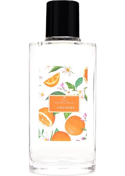 100 ml Cam Şişe Botanical Orange Kokulu Kolonya
