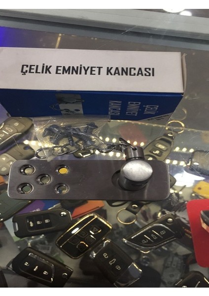 Çelik Pimli Emniyet Kancası