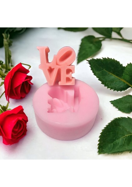 3D Love Büyük Boy Silikon Kalıp Seti