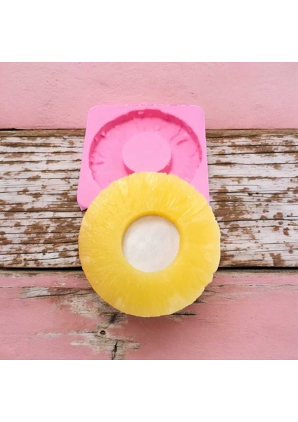 Tam Ananas Dilimi Silikon Kalıbı