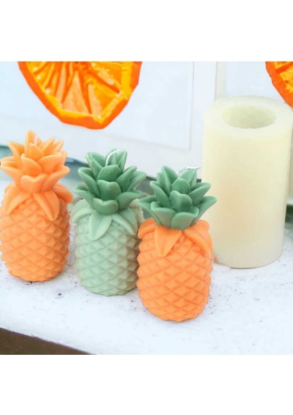 Ananas Mum Silikon Kalıbı