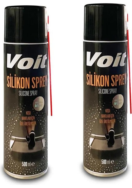 Silikon Sprey 500ML Koşu Bandı Yağı 2 Ad