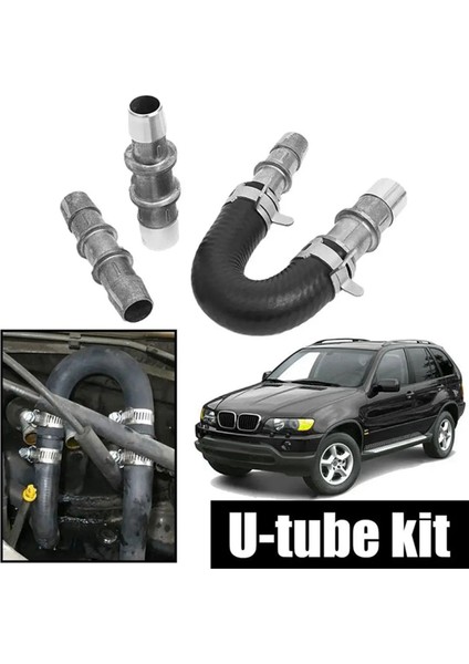 Yükseltme Alüminyum Motor Isıtıcı Çekirdek Bypass Hortum Kiti Boeeda 626-001 Için U-Boru Hortumu (Yurt Dışından)