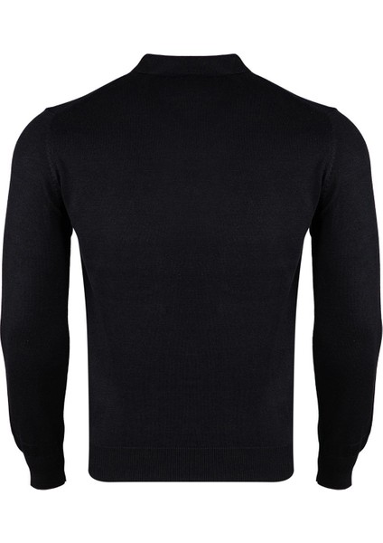Klasik Kalıp Basic Polo Yaka Triko-T1006