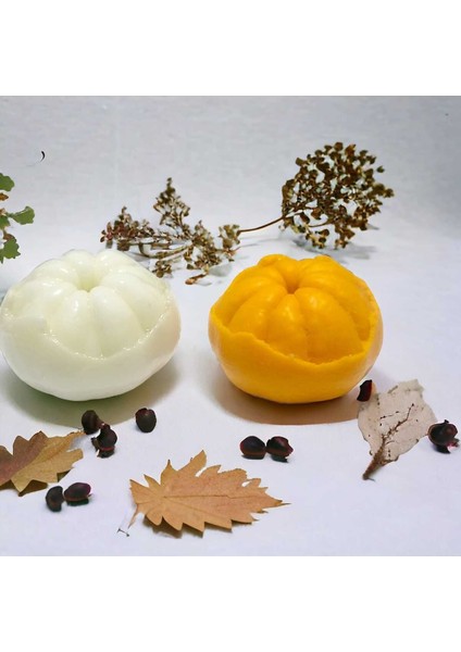 Gerçek Doku Küçük Mandalina Silikon Mum Kalıbı