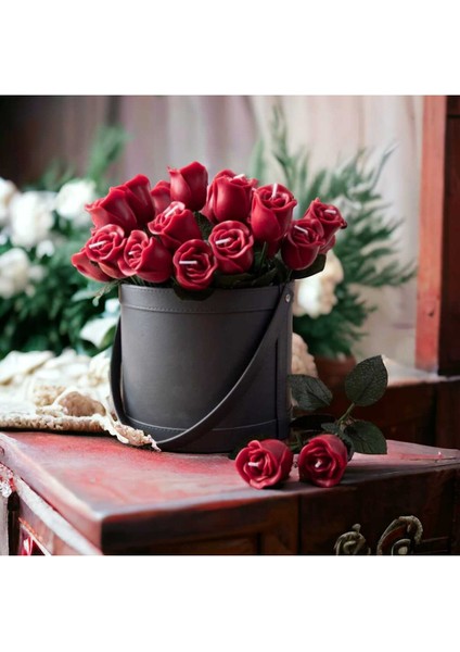 Gonca Gül Mum Silikon Kalıbı