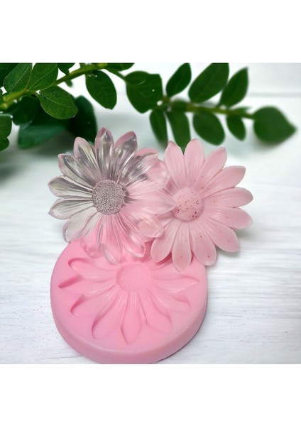 Büyük Papatya Silikon Kalıp