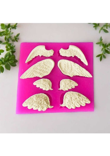 Çoklu Melek Kanatları Silikon Kalıbı