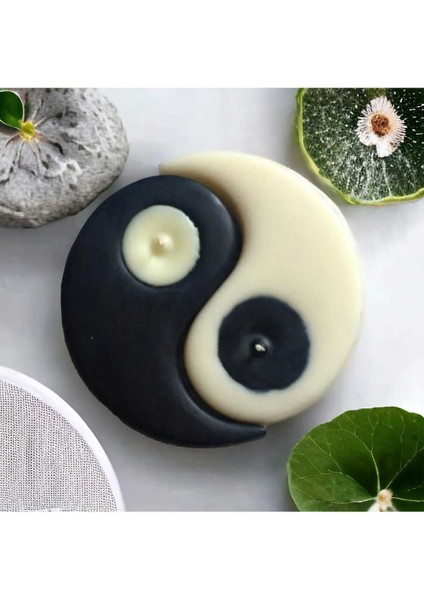 Yingyang Mum Silikon Kalıbı