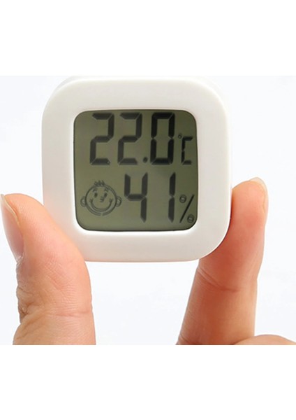 Termometre Higrometre Mini Nem Ölçer Ev Duvar Higrotermografı (Yurt Dışından)