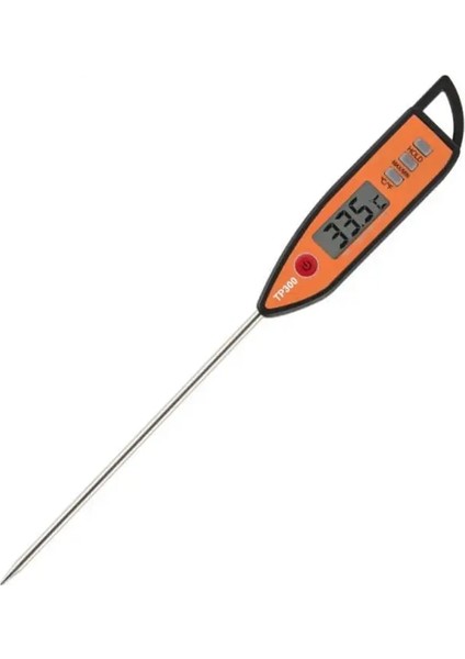No.3 Tarzı Gıda Sondası Elektronik Termometre Mutfak Barbekü Paslanmaz Çelik Kalem Tipi Yapı Ev Sıcaklığı Sıvı Macun Için (Yurt Dışından)