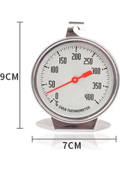 No.1 Stili 400 Paslanmaz Çelik Mutfak Fırın Termometresi Barbekü Et Ekmek Ev Fırın Mutfak Tencere Termometresi Fırın Termometresi (Yurt Dışından) fırsatları