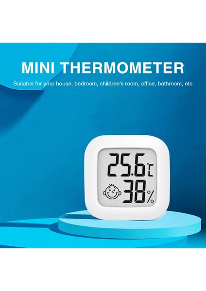 Termometre Higrometre Mini Nem Ölçer Ev Duvar Higrotermografı (Yurt Dışından) fiyatları