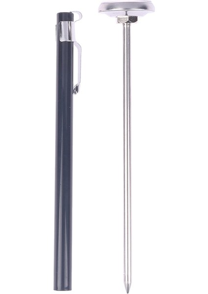 Bk Tarzı Hızlı Sıcaklık Ölçümü Gıda Termometresi Süt Kahve Çay Termometresi Mutfak Paslanmaz Çelik Prob Gıda Termometresi 1 Pc (Yurt Dışından)